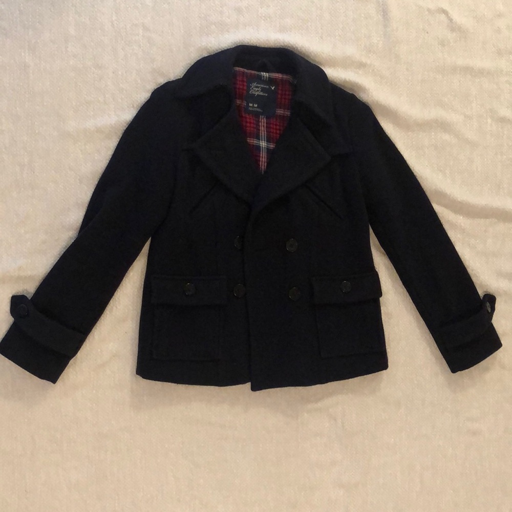 AEO Navy Pea Coat